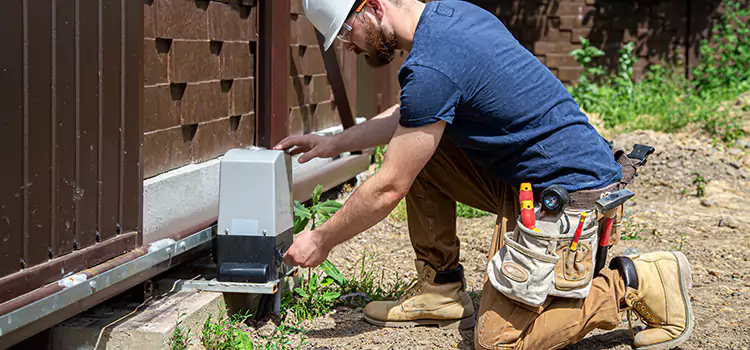 Electric Driveway Gate Installation Oswego